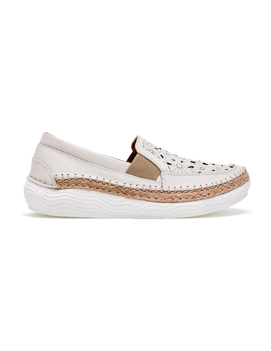 Alpargatas Color Beige  Para Mujer De RBCOLLECTION