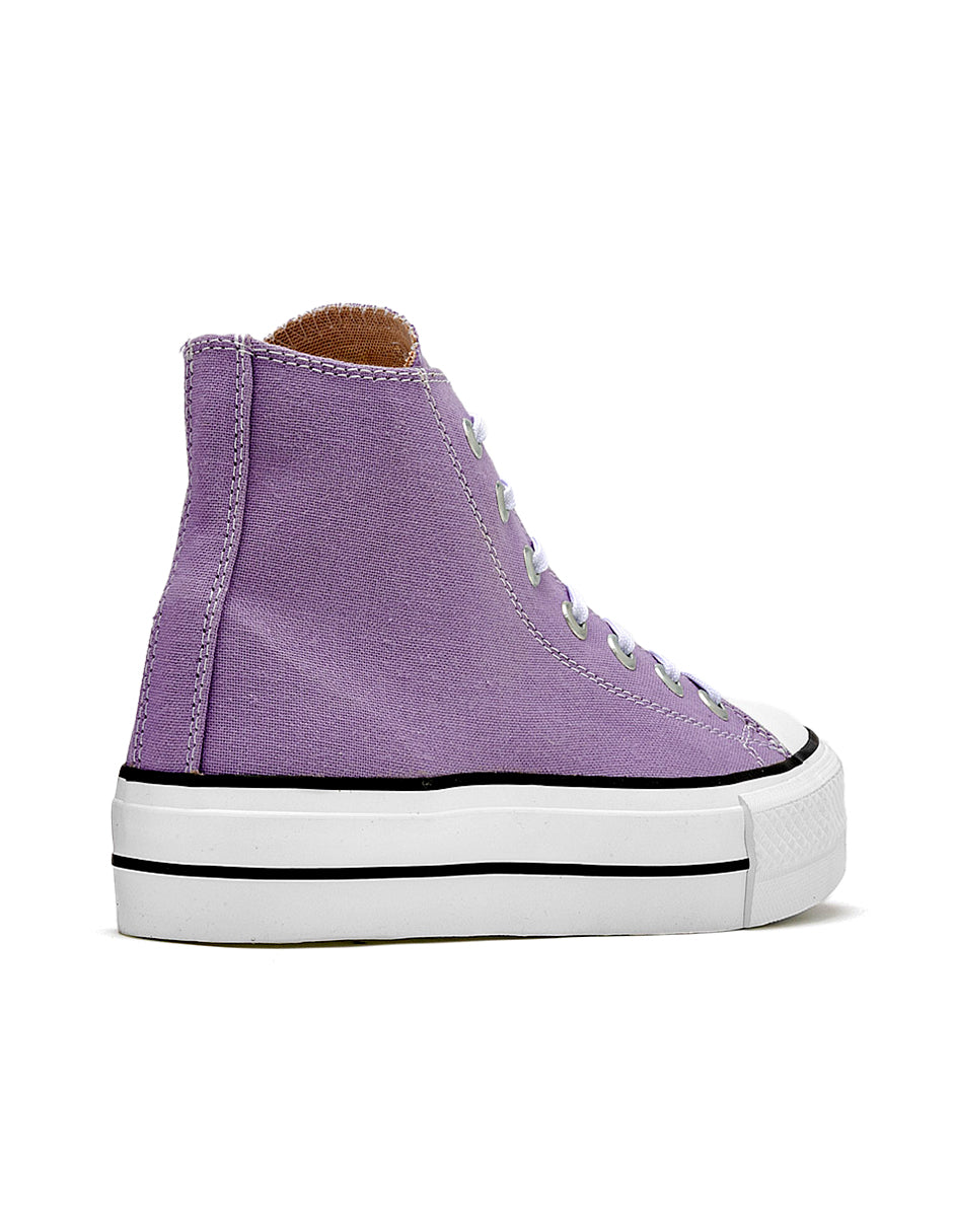 Tenis botín Color Lila Para Mujer De RBBASICS