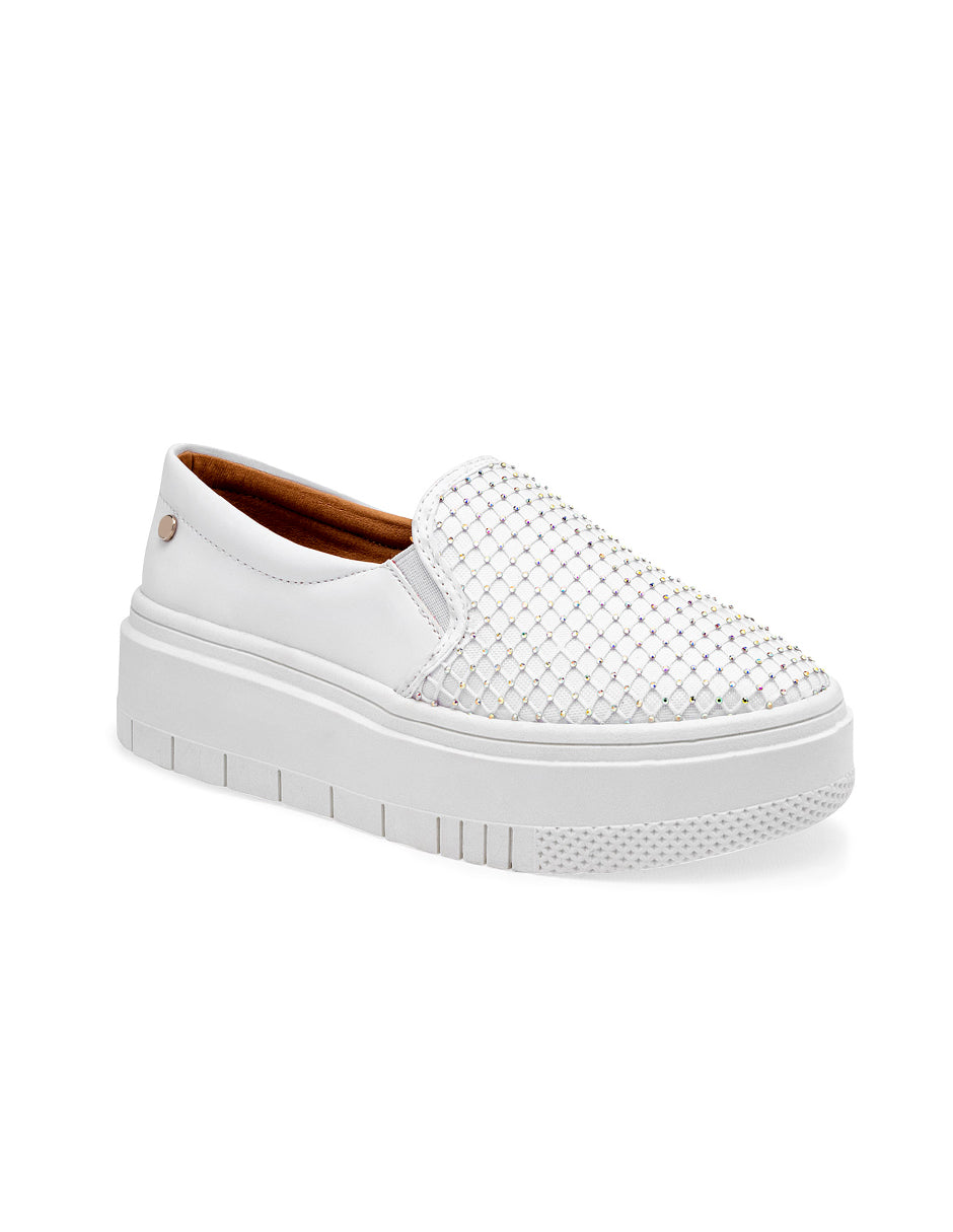 Mocasines Color Blanco Para Mujer De RBCOLLECTION