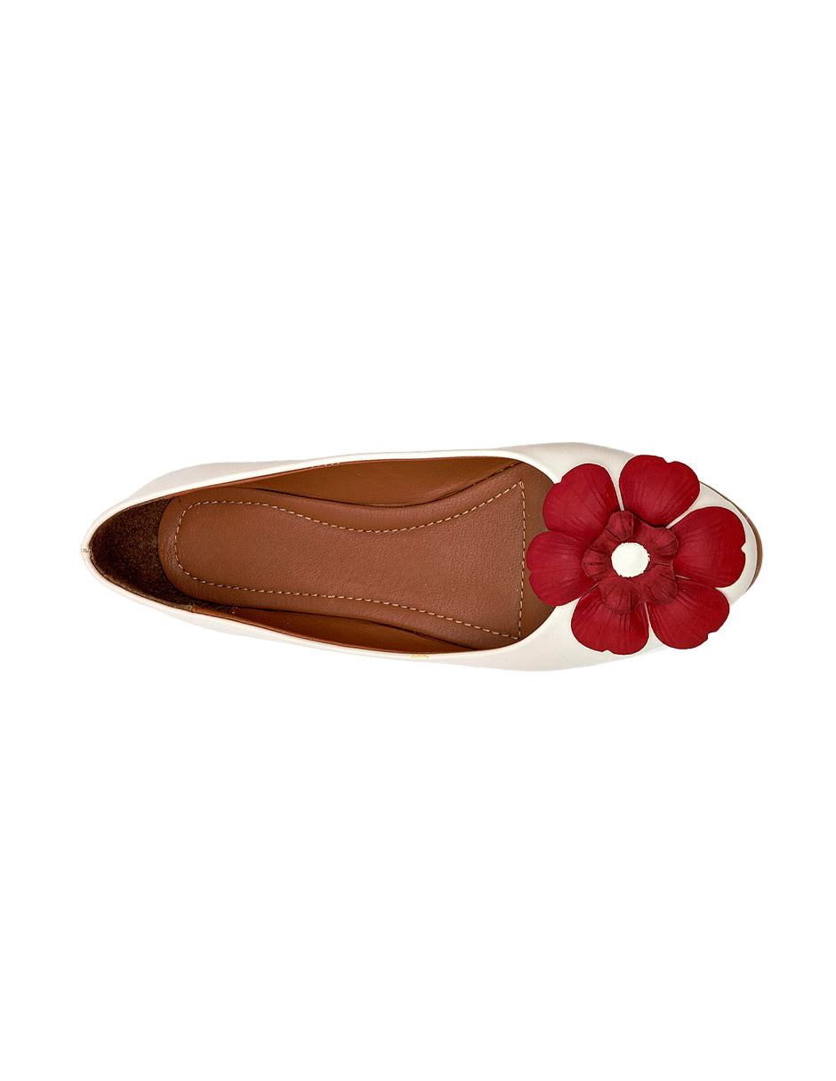 Flats puntales Color Late Para Mujer De RBBASICS