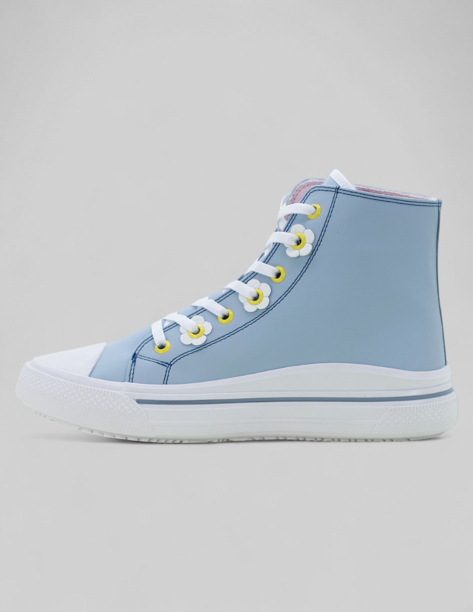 Tenis Botín Italia en Sintético – Azul