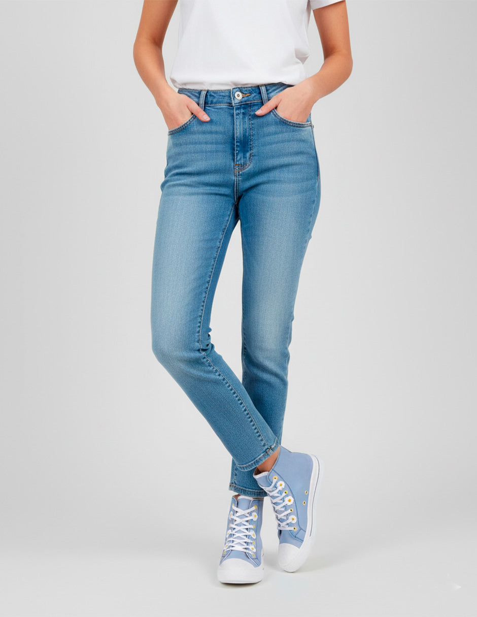 Tenis Botín Italia en Sintético – Azul