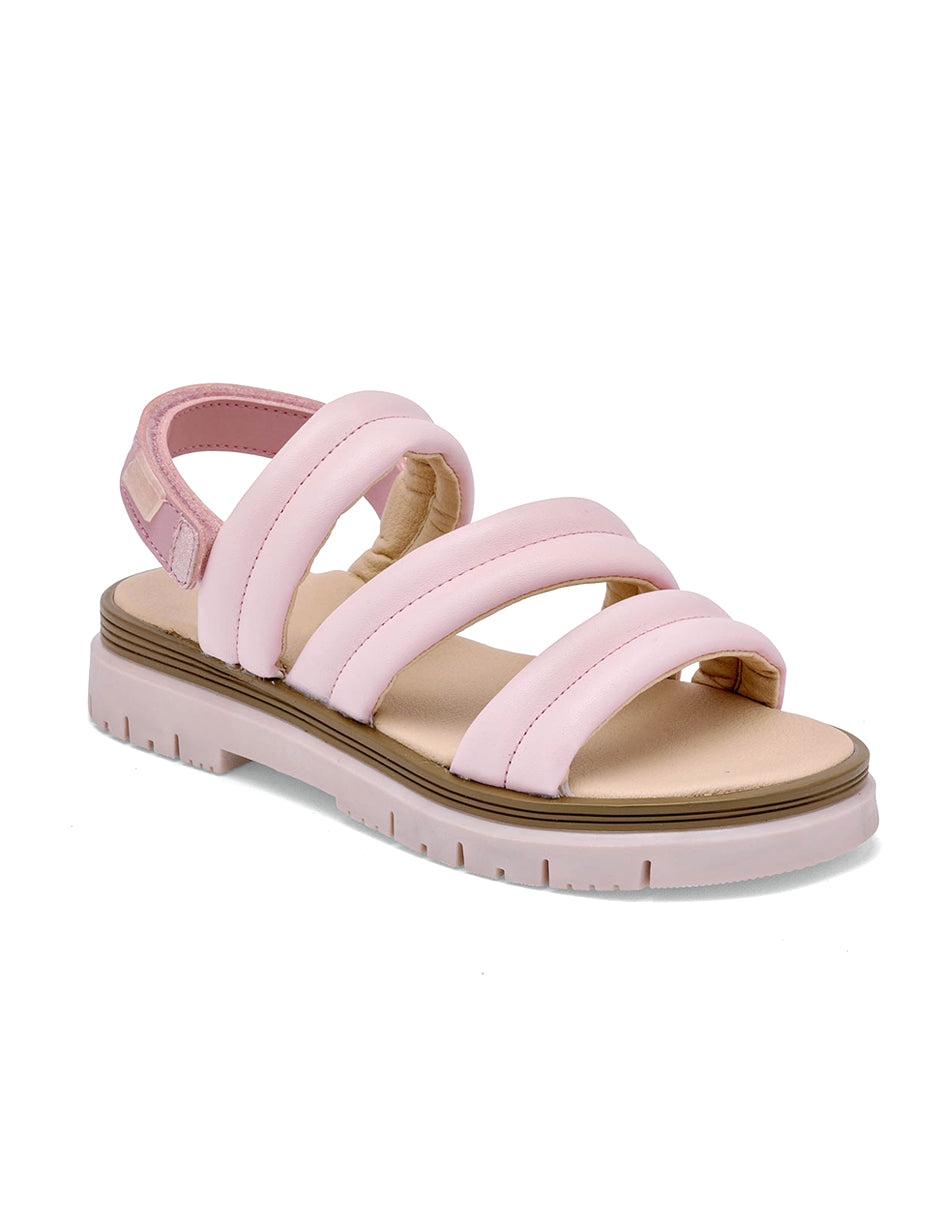 Sandalias de piso Color Rosa Para Mujer De RBCOLLECTION