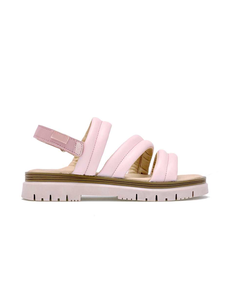 Sandalias de piso Color Rosa Para Mujer De RBCOLLECTION