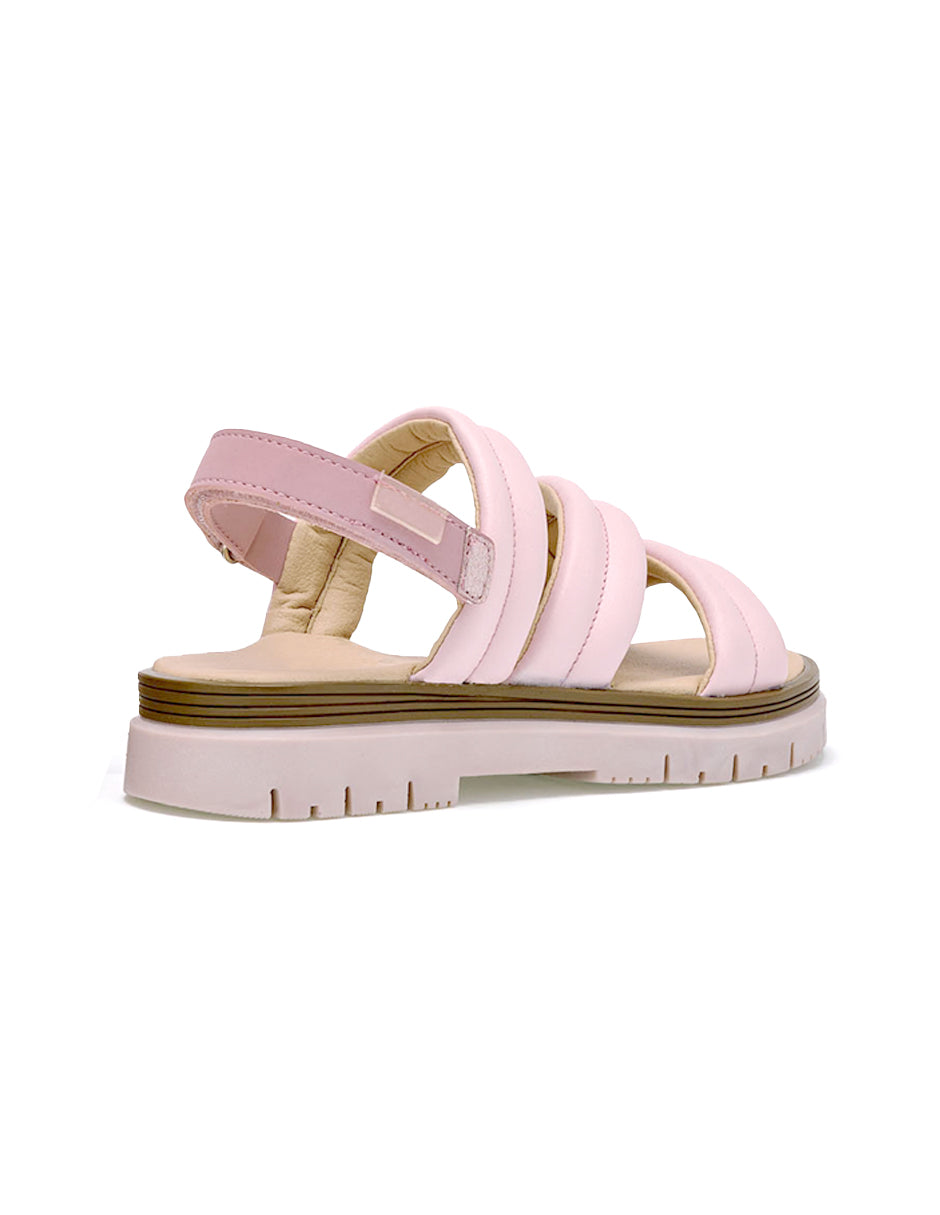 Sandalias de piso Color Rosa Para Mujer De RBCOLLECTION