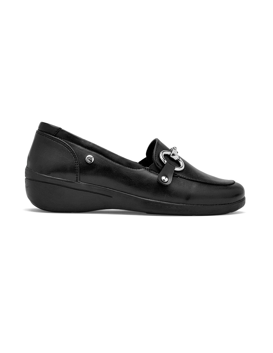 Loafers Color Negro Para Mujer De RBCOLLECTION