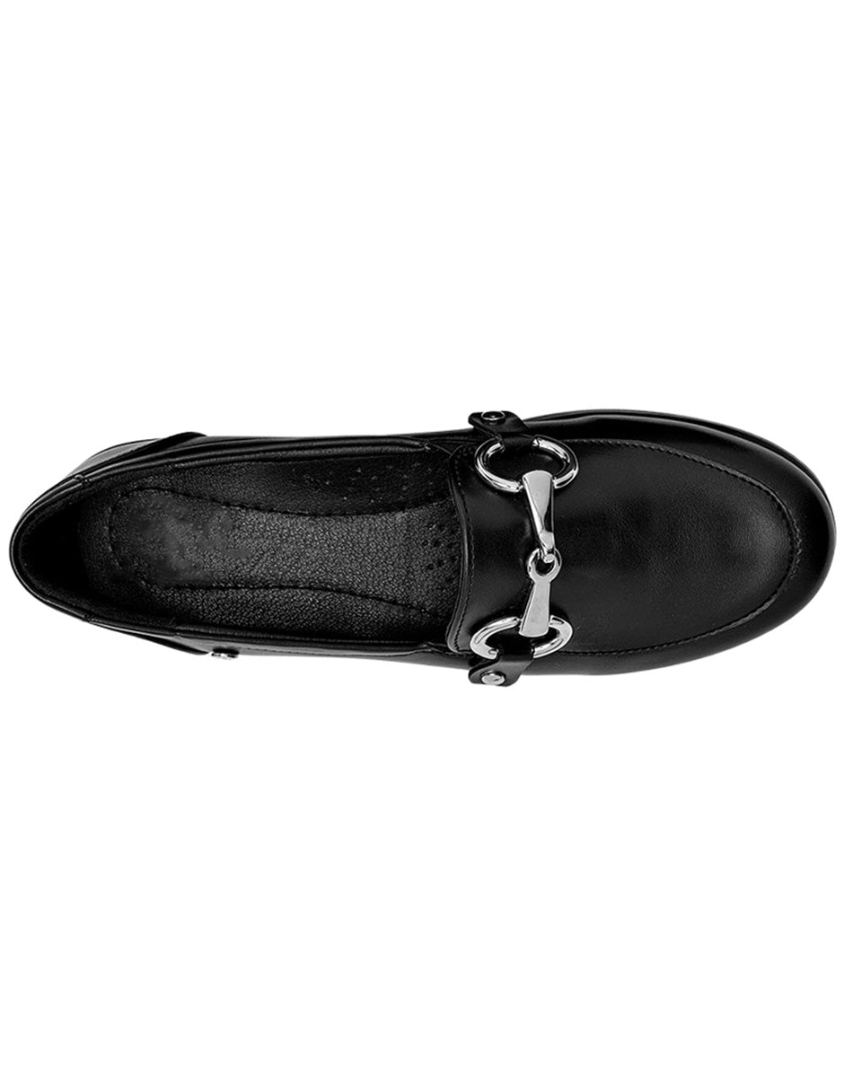 Loafers Color Negro Para Mujer De RBCOLLECTION