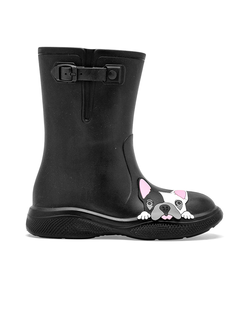 Botas de lluvia Color Negro Para Mujer De RBBASICS