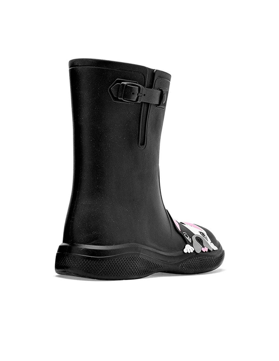 Botas de lluvia Color Negro Para Mujer De RBBASICS