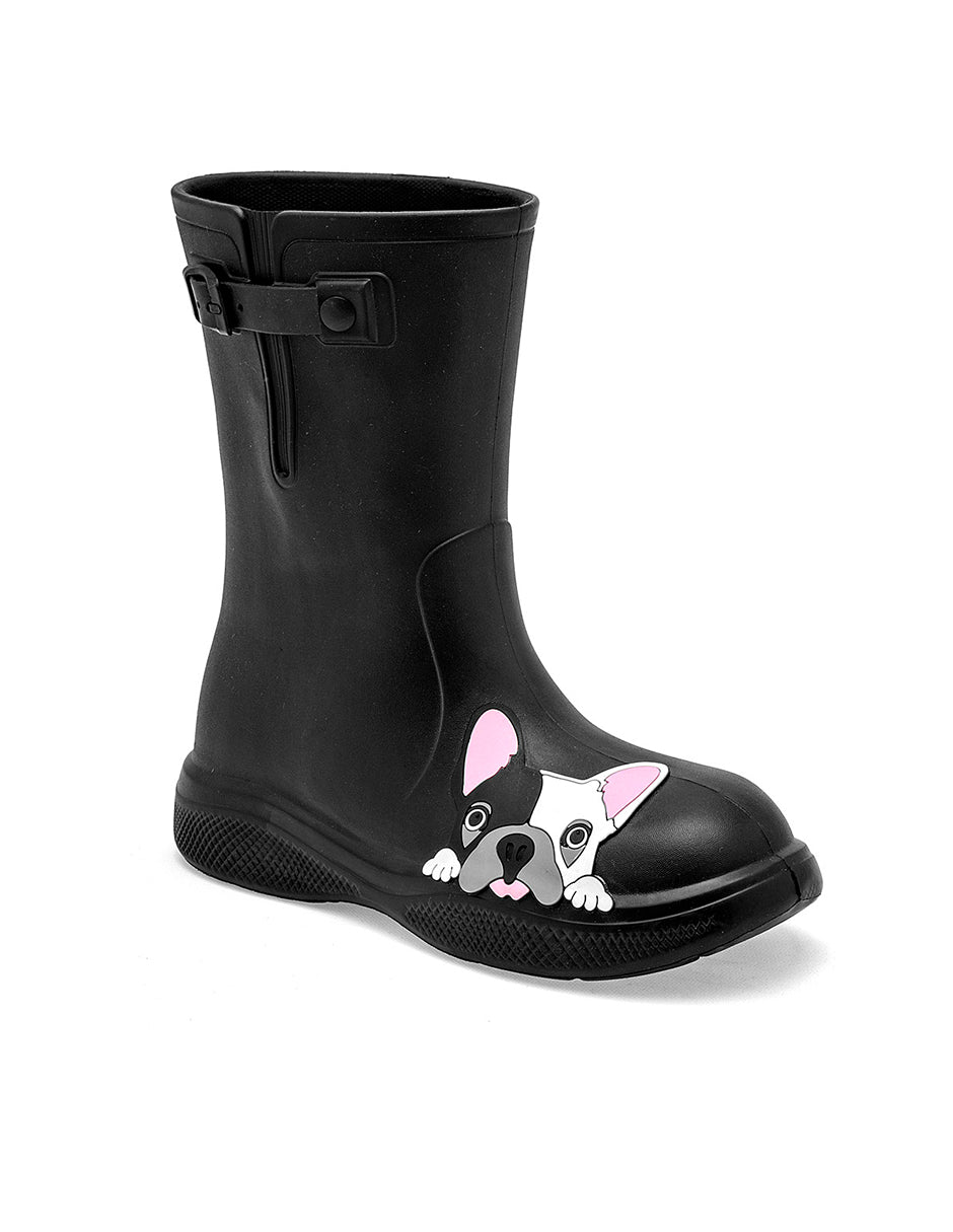 Botas de lluvia Color Negro Para Mujer De RBBASICS