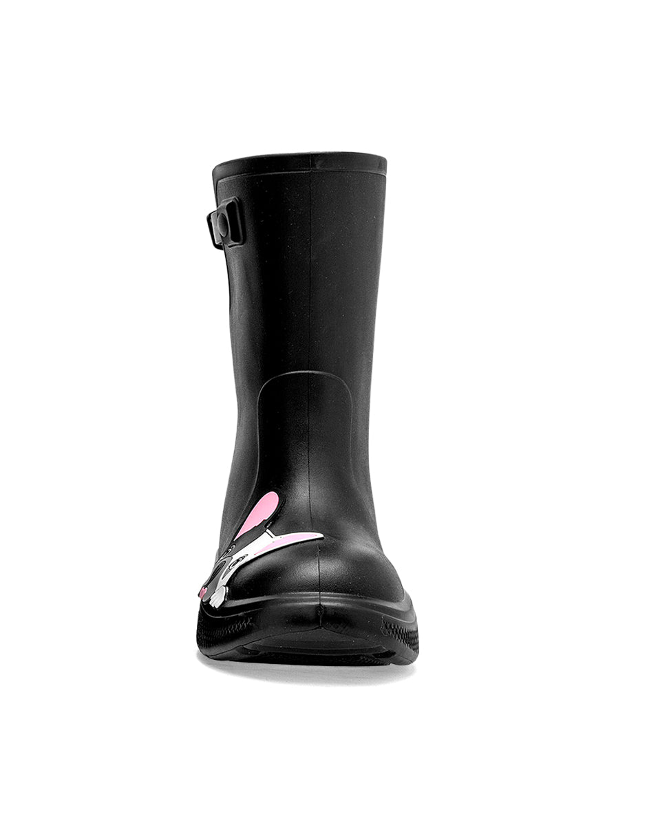 Botas de lluvia Color Negro Para Mujer De RBBASICS