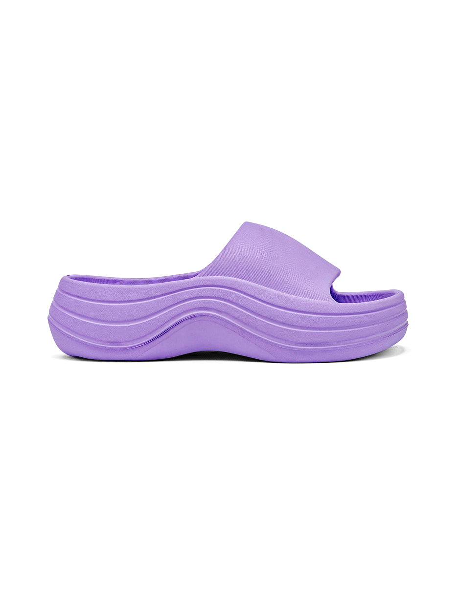 Sandalias clásicas Color Lila Para Mujer De RBBASICS
