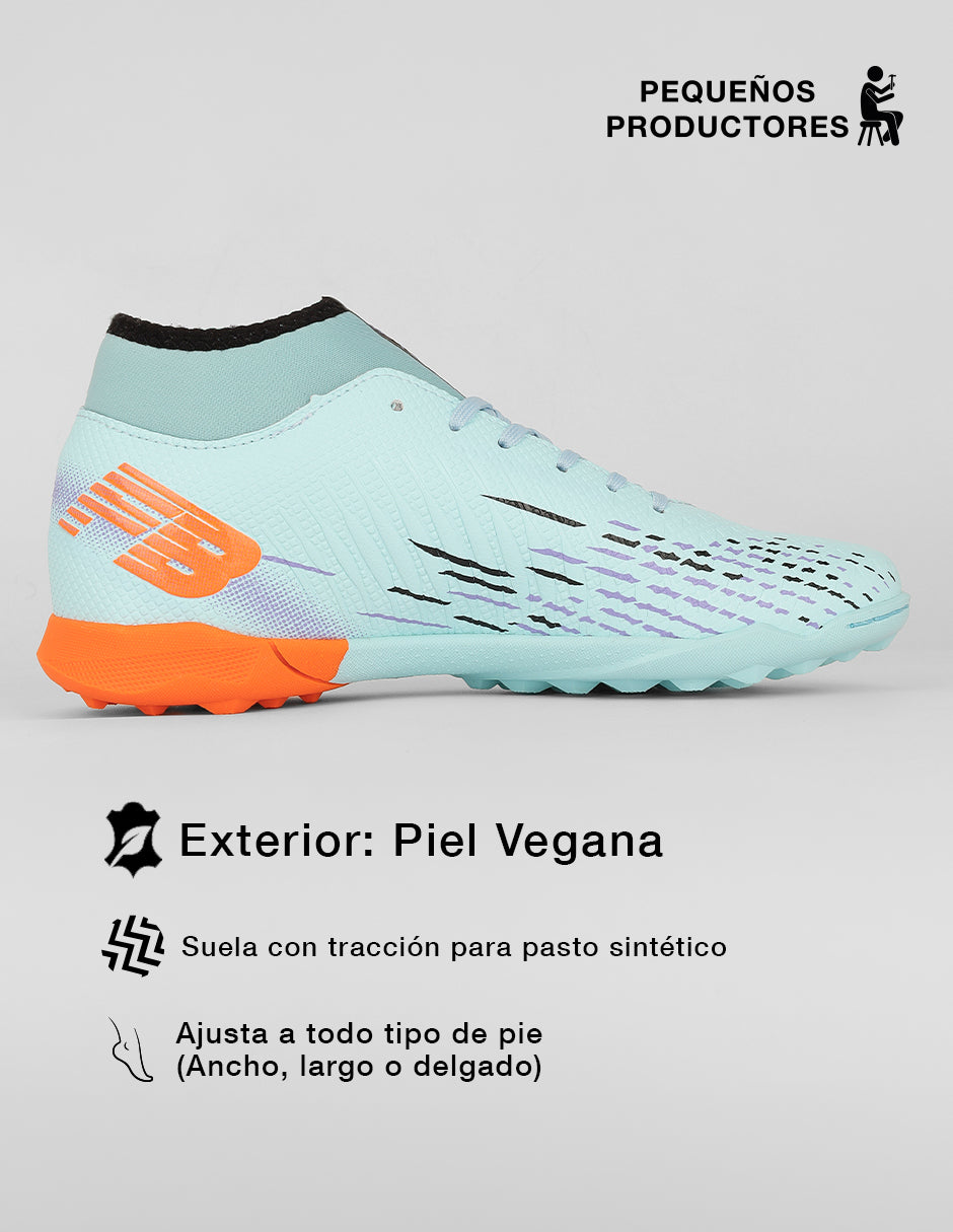 Tenis para fútbol  Sport en Piel vegana – Azul