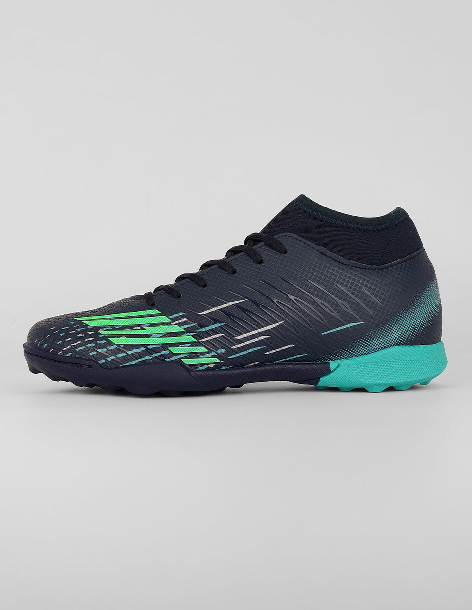 Tenis para fútbol Exterior Piel vegana Color Azul Para Mujer De RBMOVE