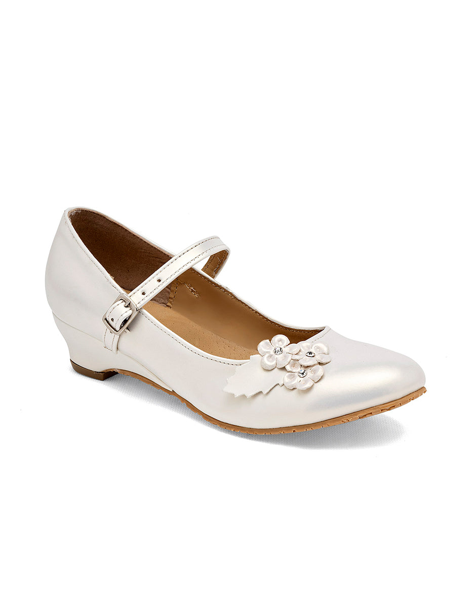 Mary jane Color Blanco Nacar Para Mujer De RBCOLLECTION