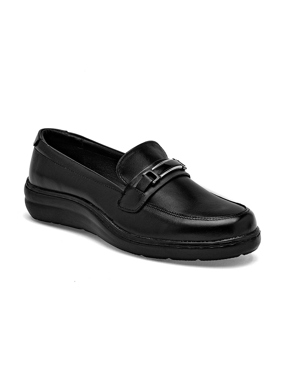 Loafers Color Negro Para Mujer De RBCOLLECTION