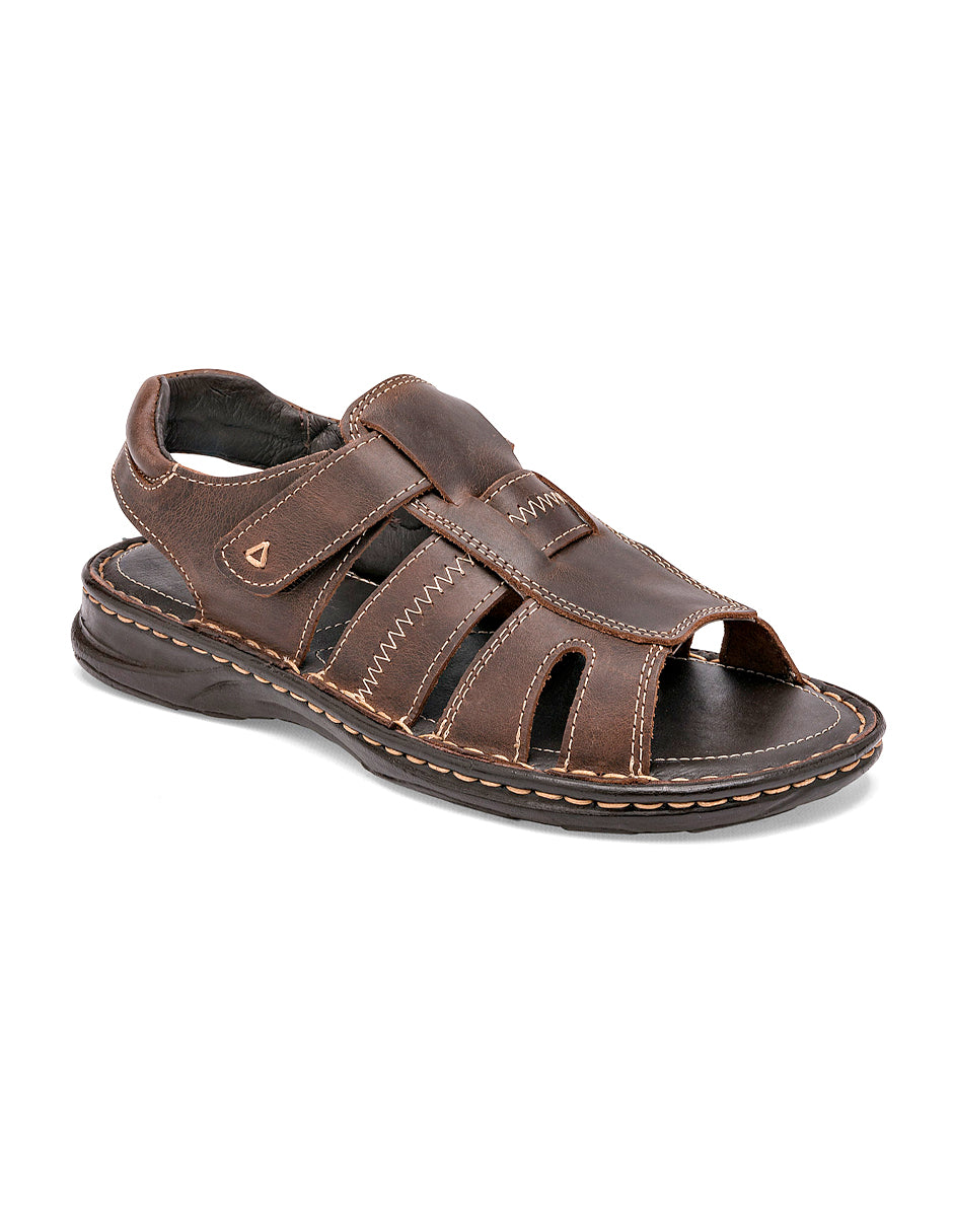 Sandalias casuales Exterior Piel Color Café Para Hombre De RBCOLLECTION