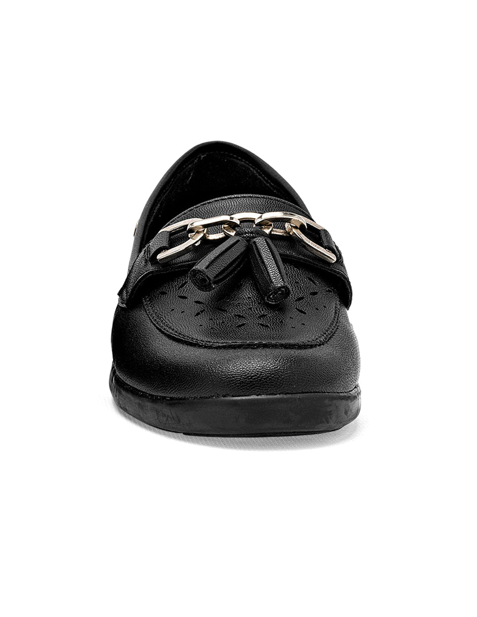 Loafers Color Negro Para Mujer De RBCOLLECTION