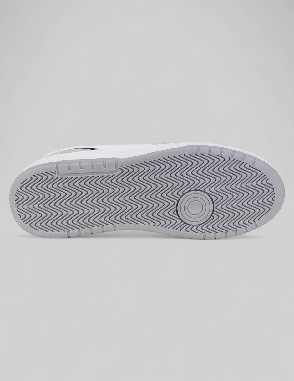 Tenis con cordones  Urban en Piel vegana – Blanco