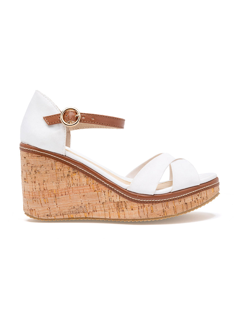 Sandalias con plataforma Color Late Para Mujer De RBCOLLECTION