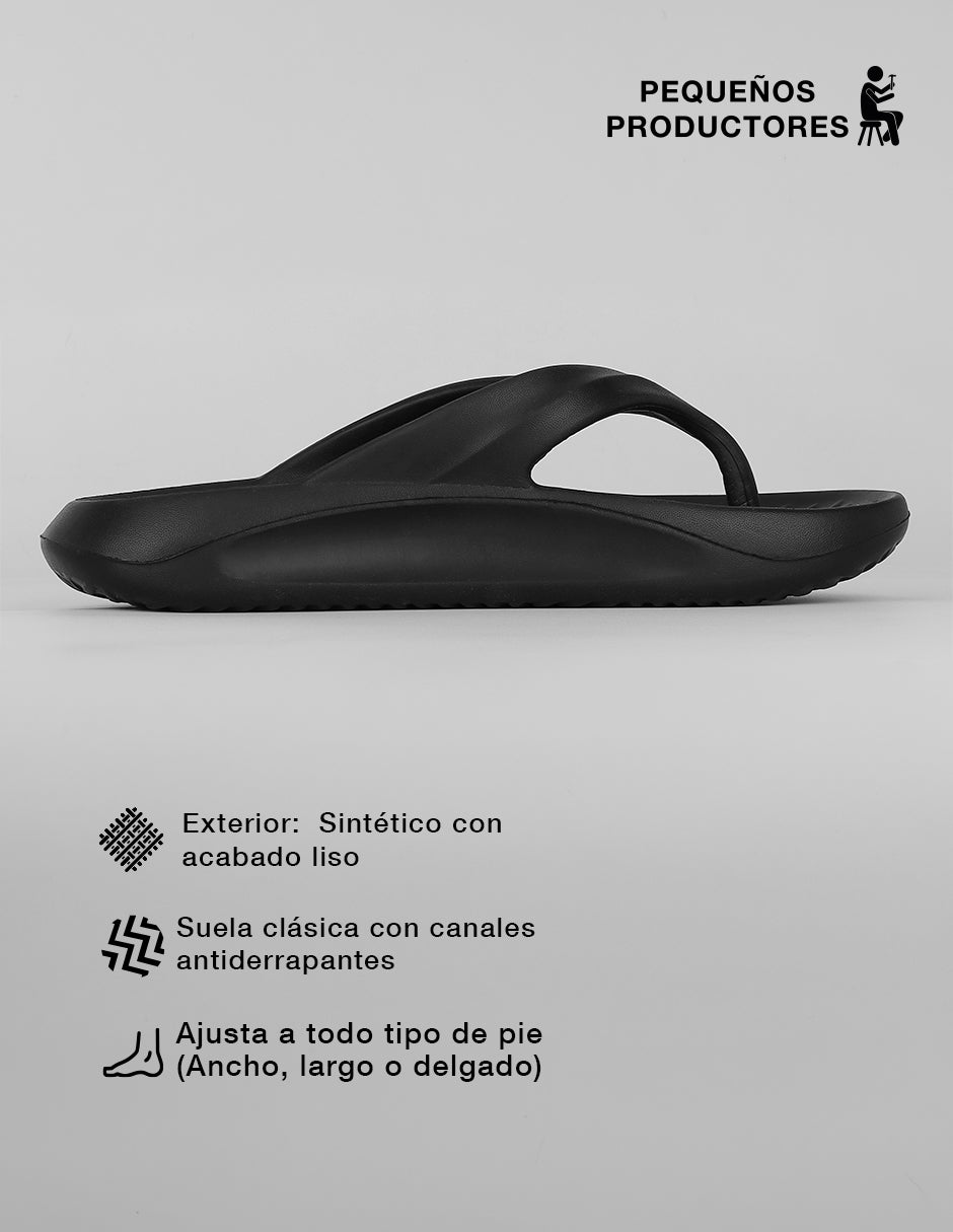Sandalias casuales Walky en Sintético – Negro