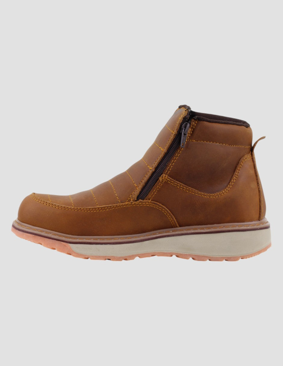 Botas casuales Hand made en Piel – Cafe