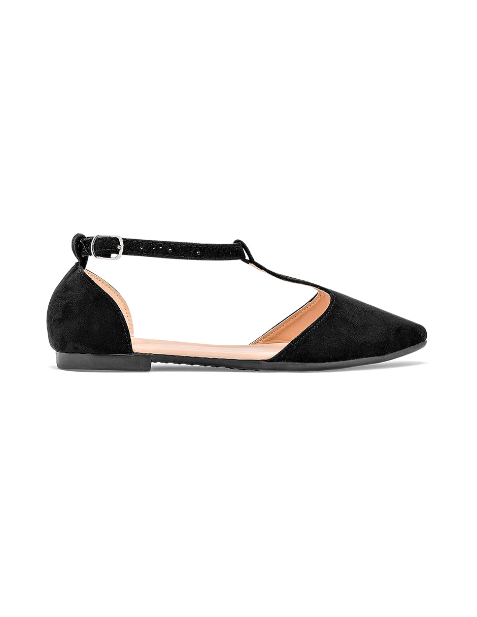 Loafers Color Negro Para Mujer De RBBASICS