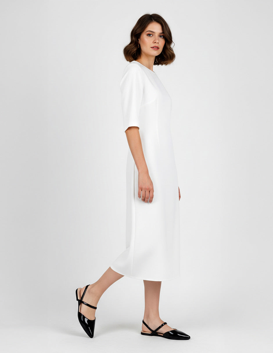 Flats puntales Onne en Charol – Negro