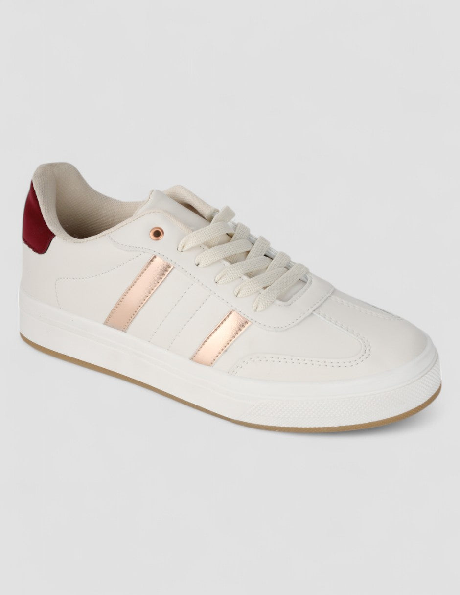 Tenis con cordones Sam Sintético - Beige
