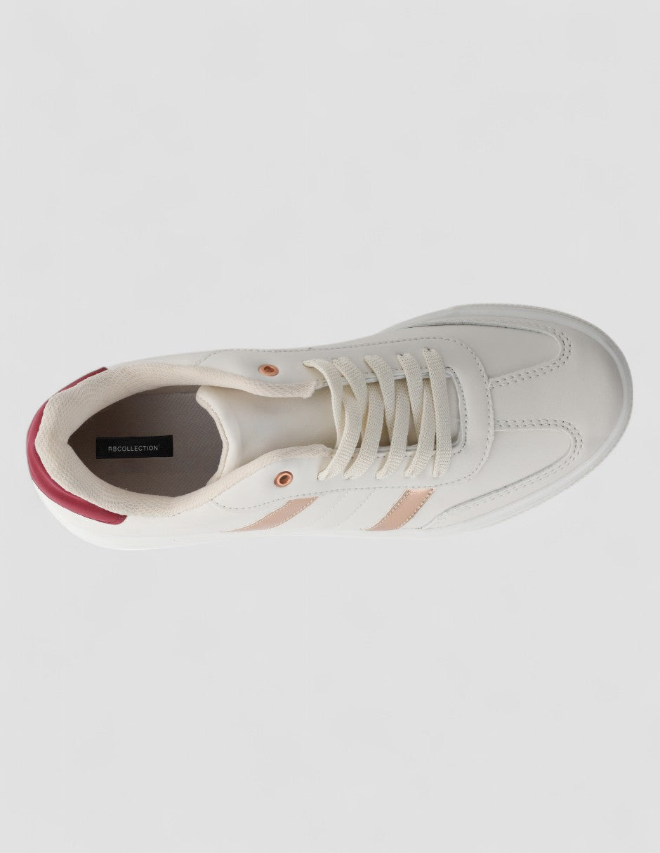 Tenis con cordones Sam Sintético - Beige