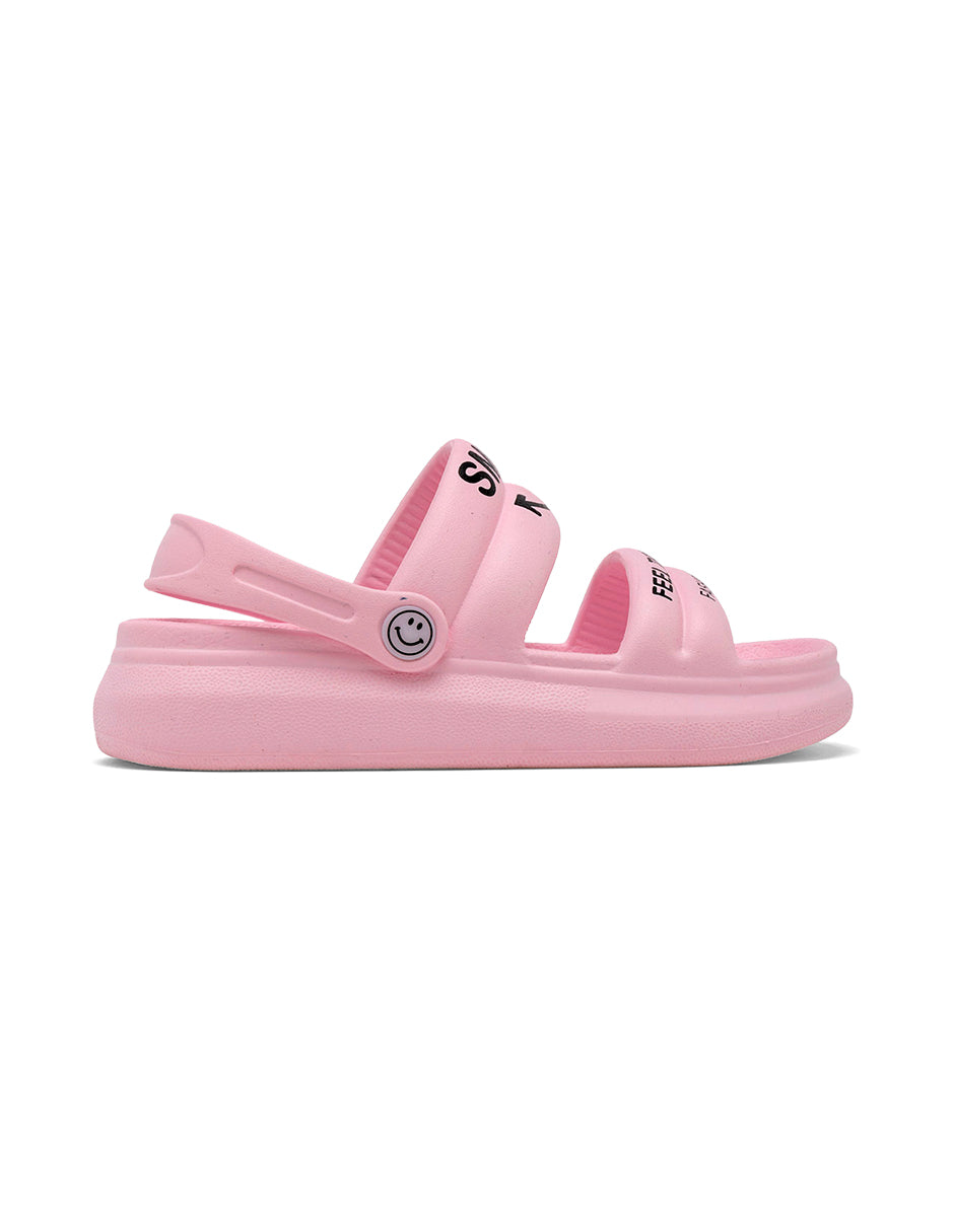 Sandalias clásicas Color Rosa Para Mujer De RBBASICS