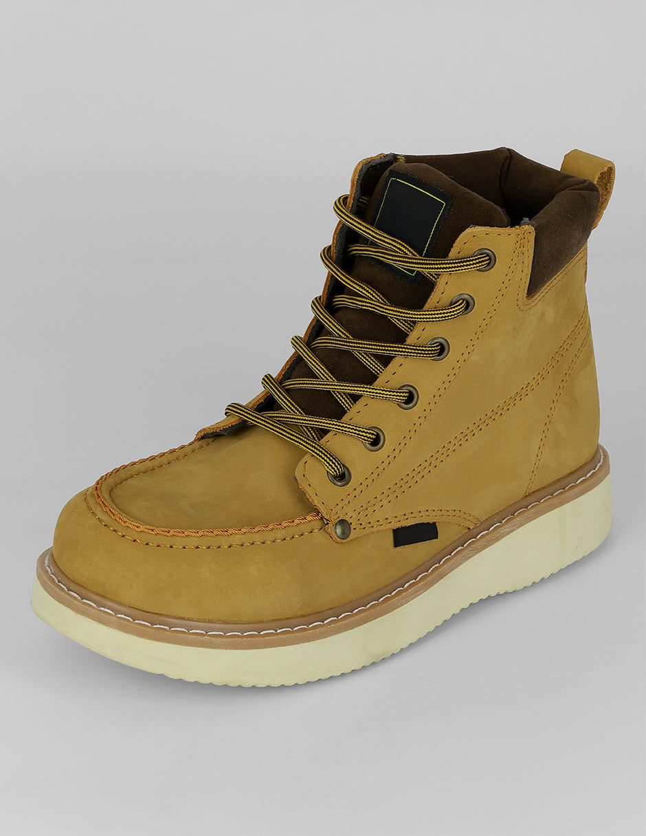 Botas casuales Hand Made en Piel – Amarillo