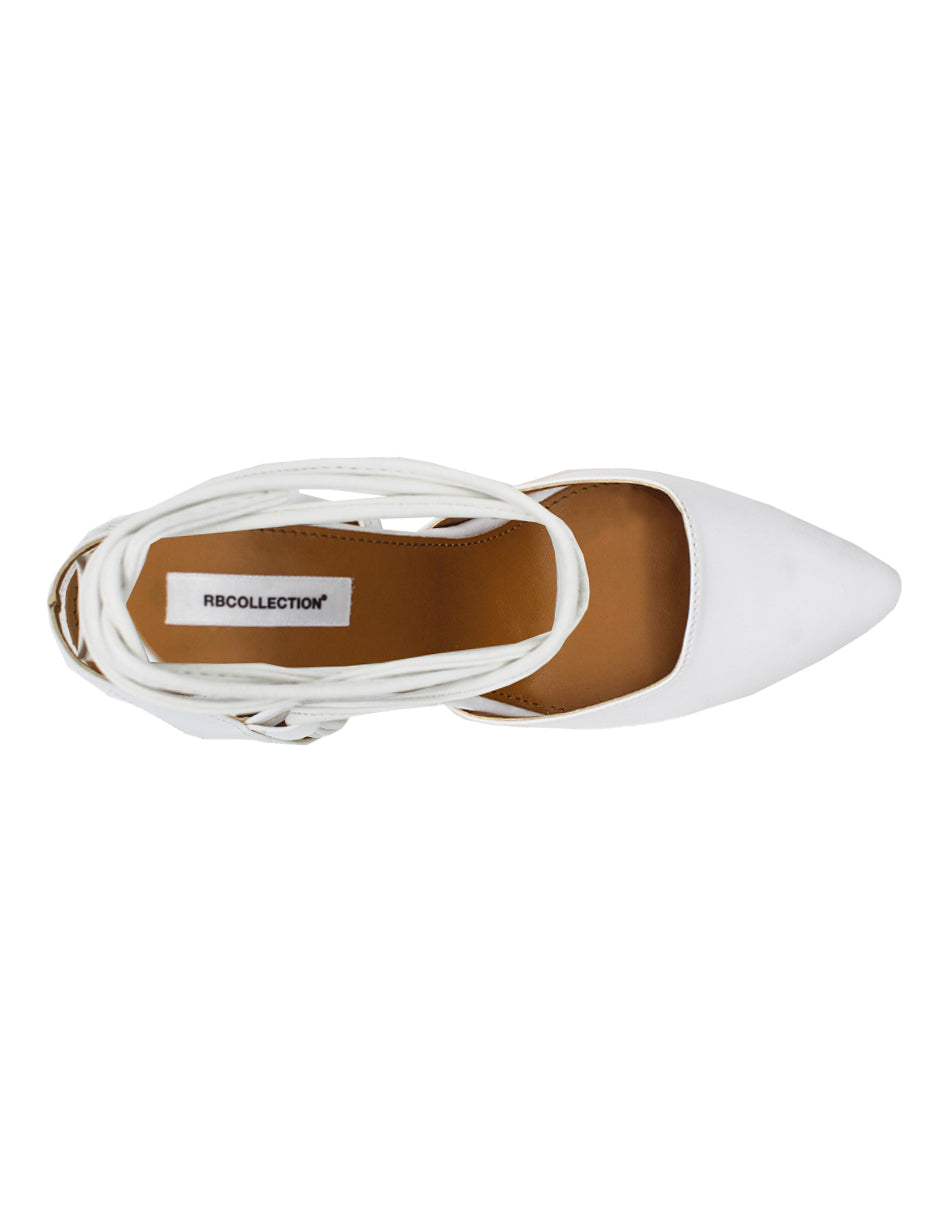 Zapatillas Exterior Piel sintético Color Blanco Para Mujer De RBCOLLECTION