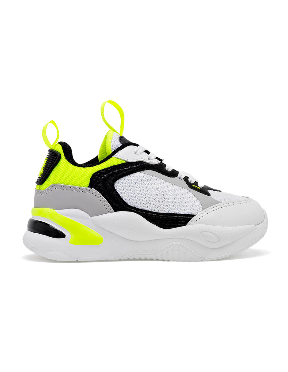 Tenis tipo deportivo  Color Blanco Para Mujer De RBCOLLECTION