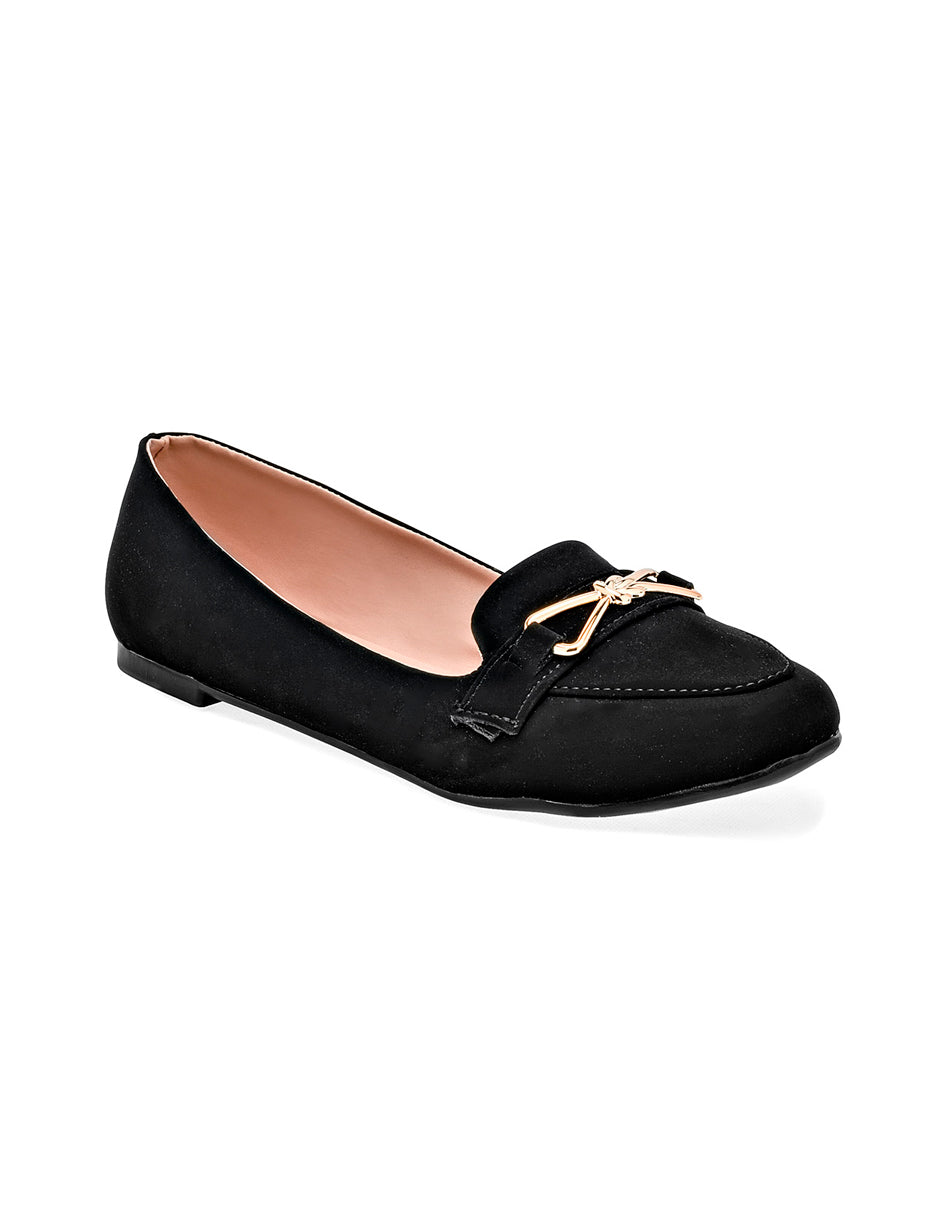 Flats clásicas Color Negro Para Mujer De RBBASICS