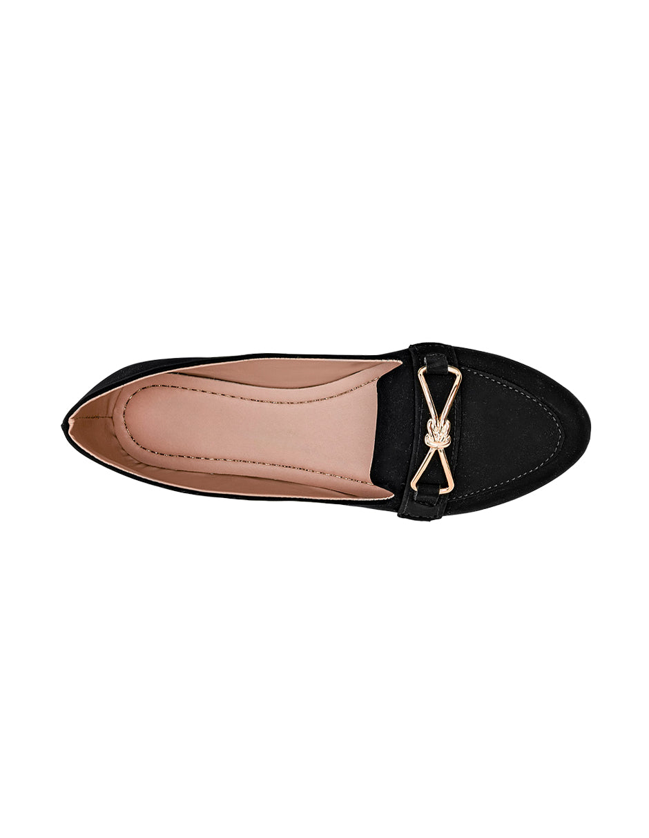 Flats clásicas Color Negro Para Mujer De RBBASICS