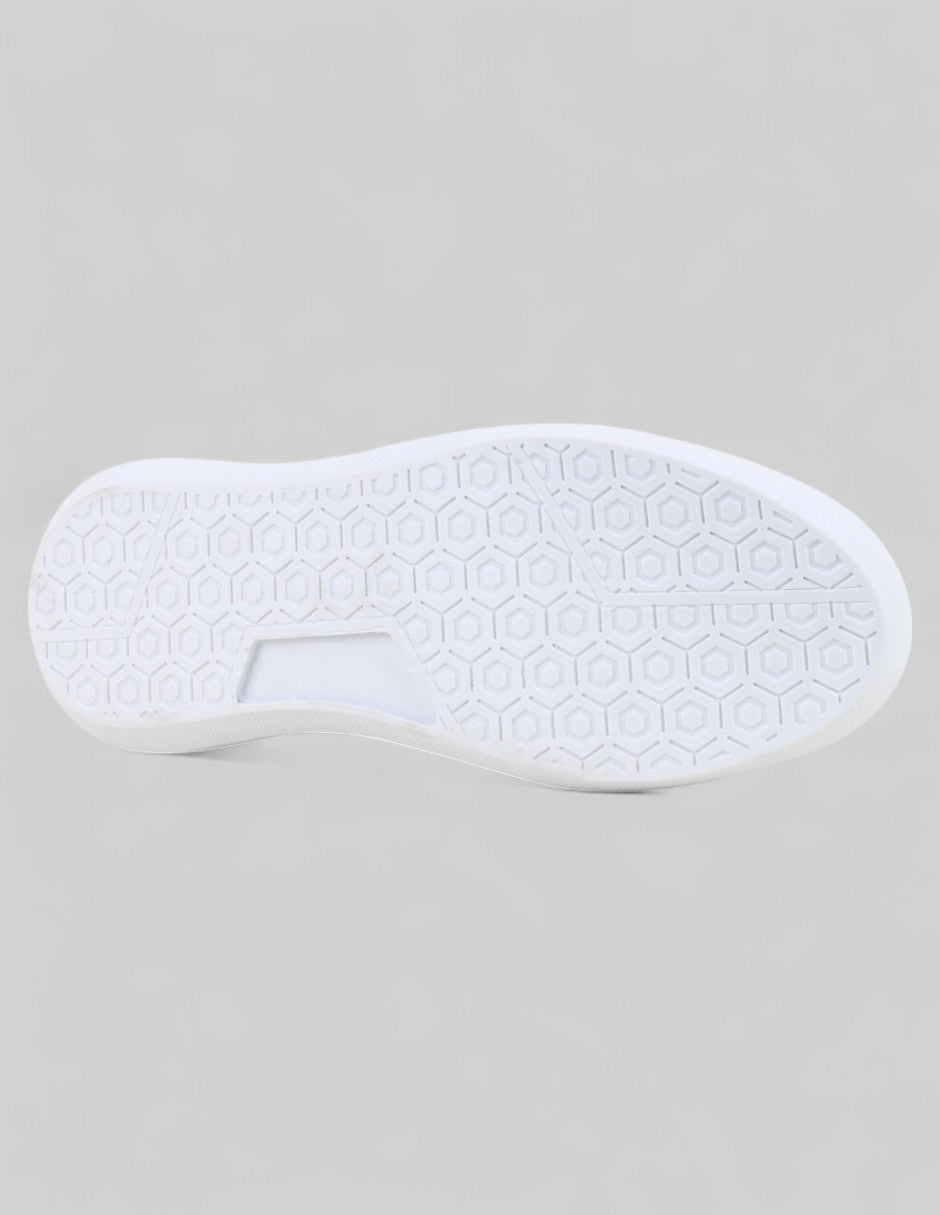 Tenis con cordones Urban en Piel vegana – Beige