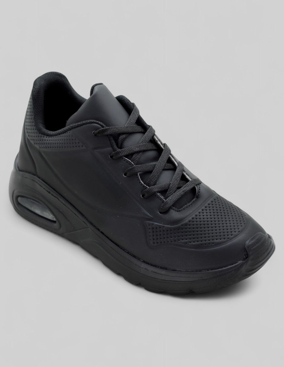 Tenis tipo Deportivo Exterior Sintético Color Negro Para Mujer De RBCOLLECTION