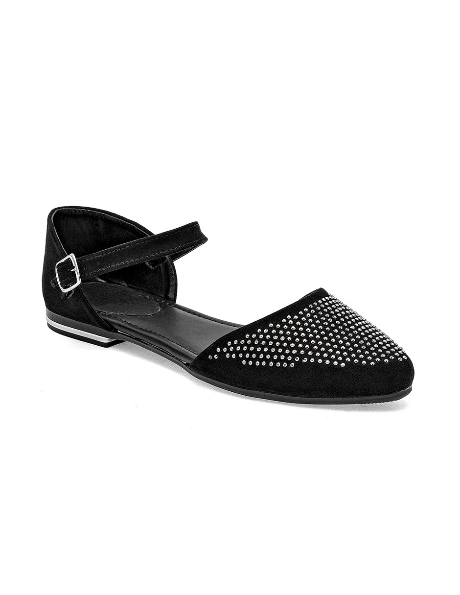 Loafers Color Negro Para Mujer De RBBASICS