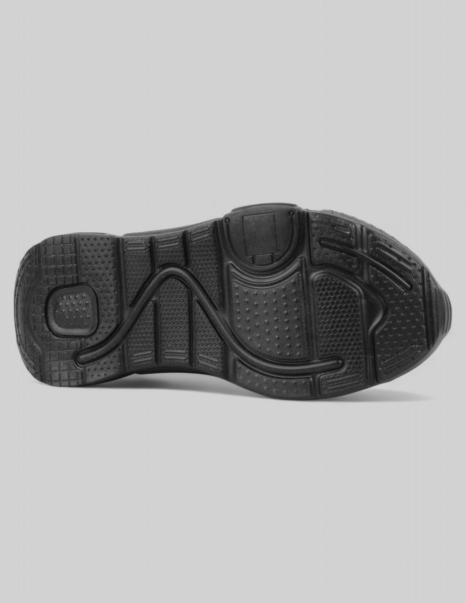 Tenis tipo deportivo  Chunk en Sintético – Negro