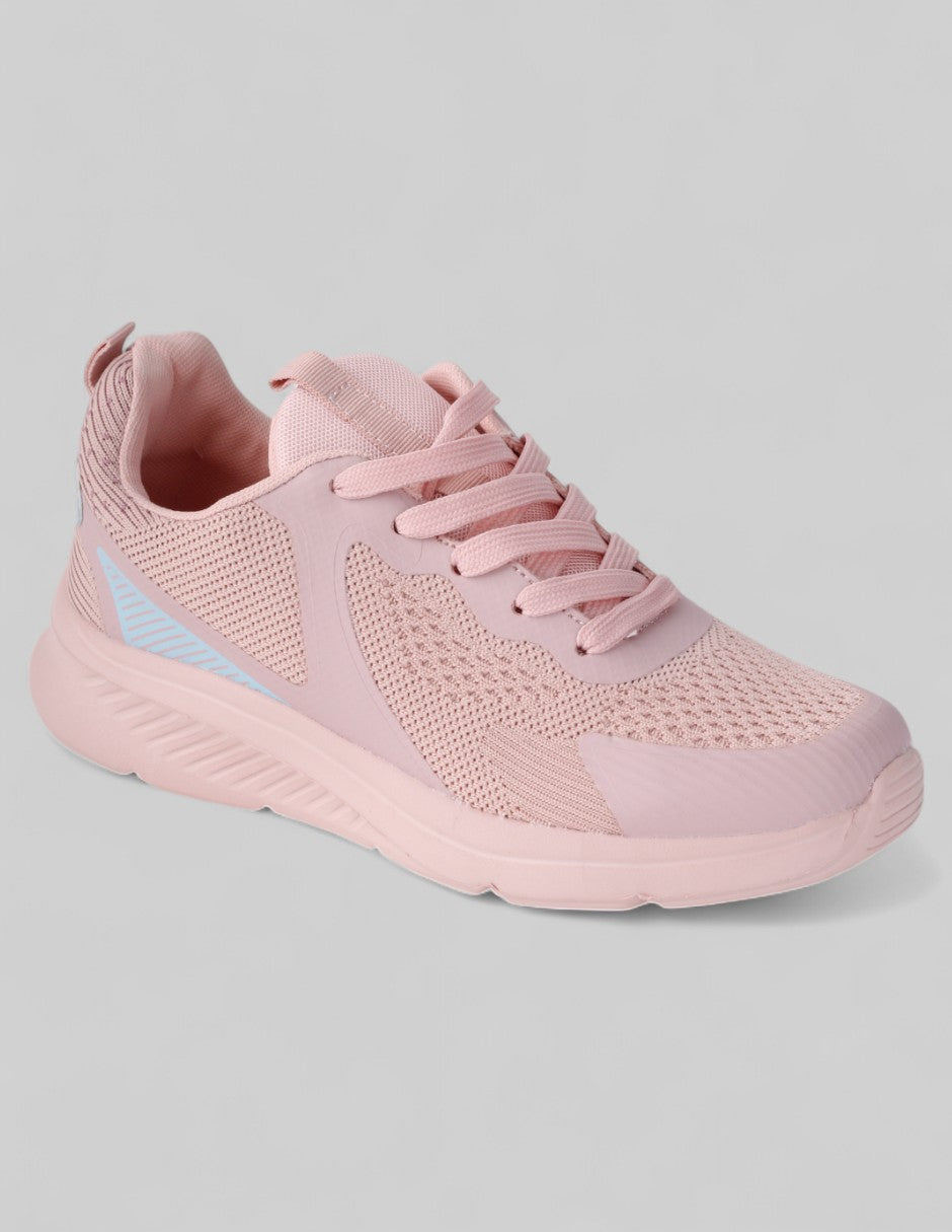 Tenis para correr Sport Textil - Rosa