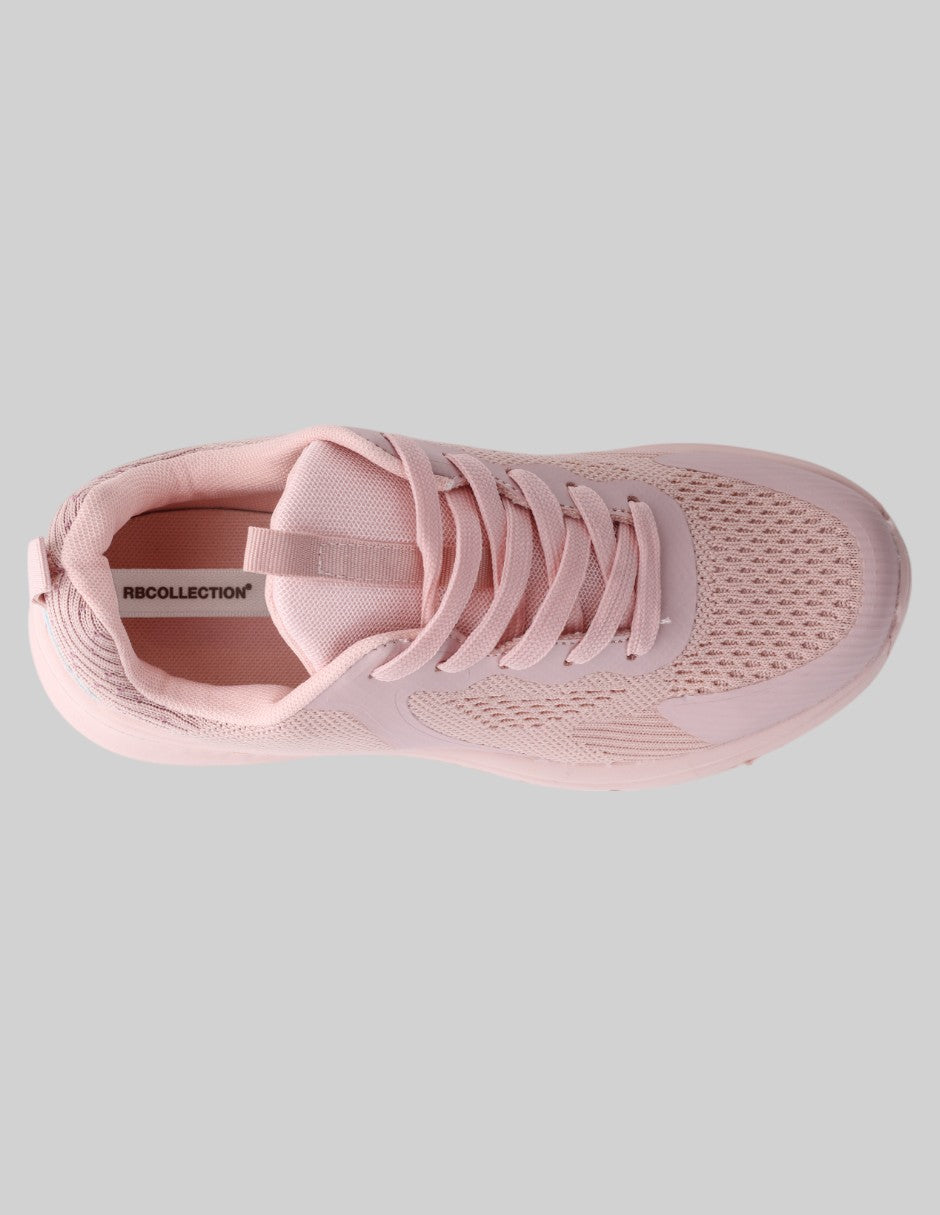 Tenis para correr Sport Textil - Rosa