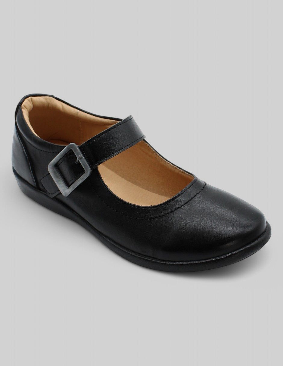 Mary Jane Exterior Piel vegana Color Negro Para Mujer De RBCOLLECTION