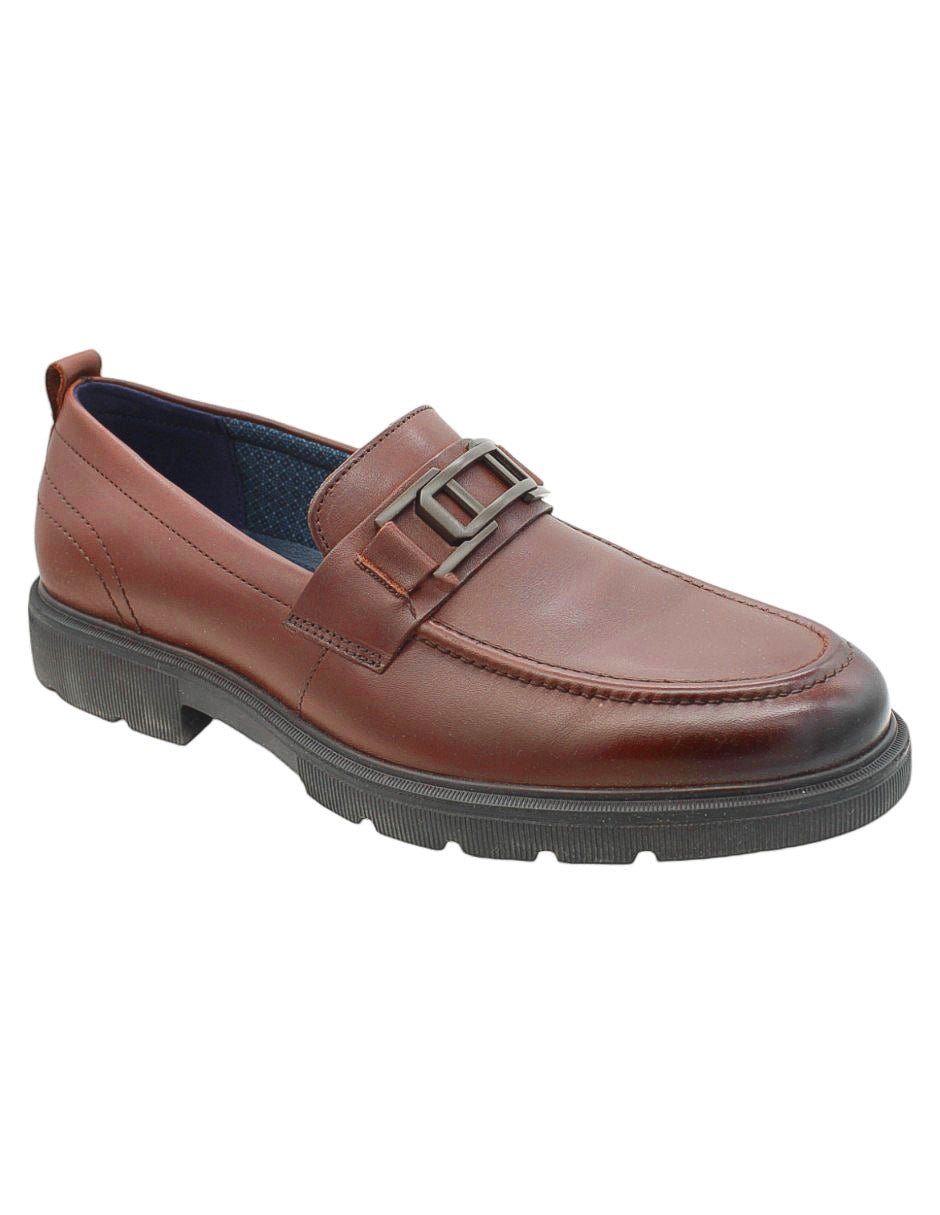 Mocasines Exterior Piel vegana Color Café Para Hombre De RBCOLLECTION