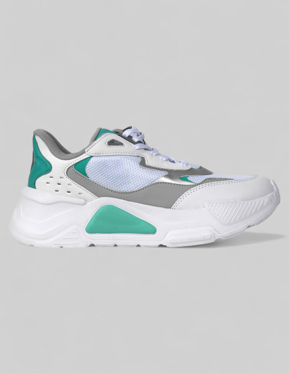 Tenis tipo deportivo Exterior Piel vegana Color Multicolor Para Mujer De RBCOLLECTION