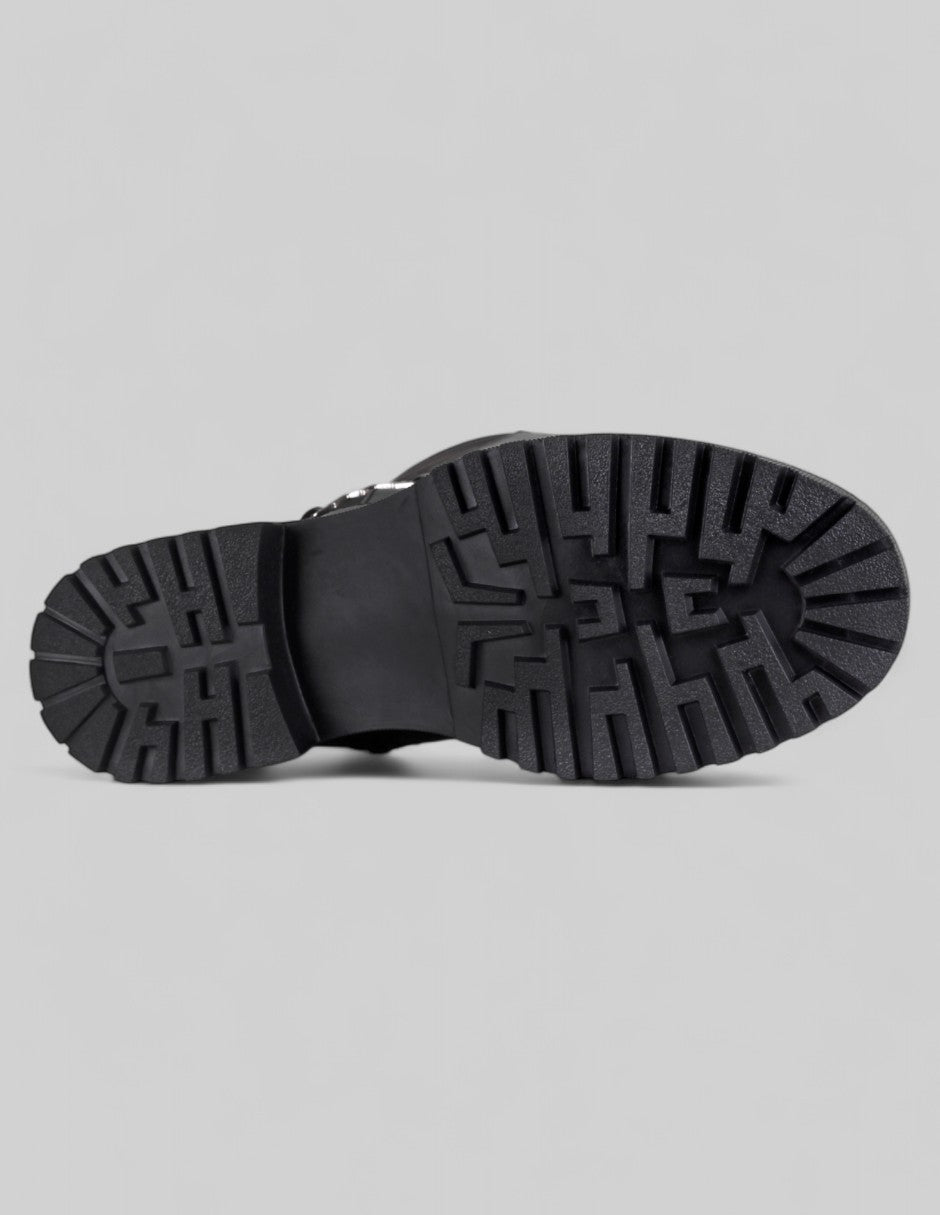 Botas altas Mirelle en Piel vegana – Negro