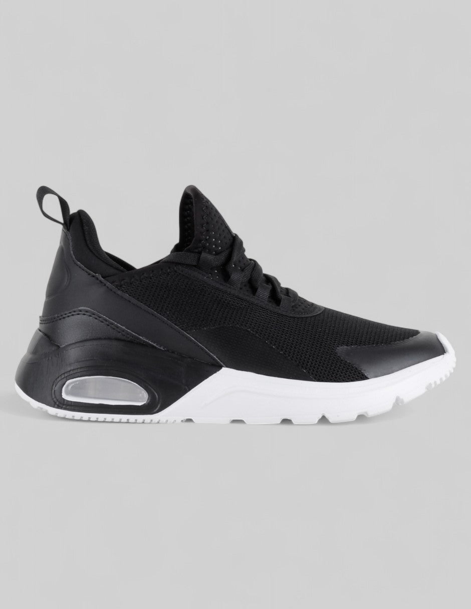 Tenis tipo deportivo  Agle en Textil – Negro