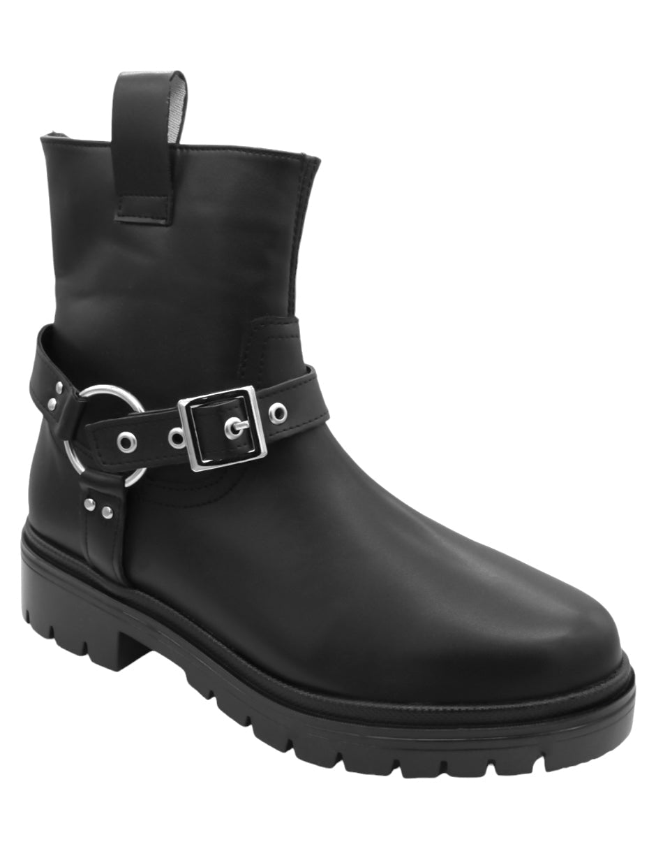 Botas casuales Exterior Piel vegana Color Negro Para Mujer De RBCOLLECTION