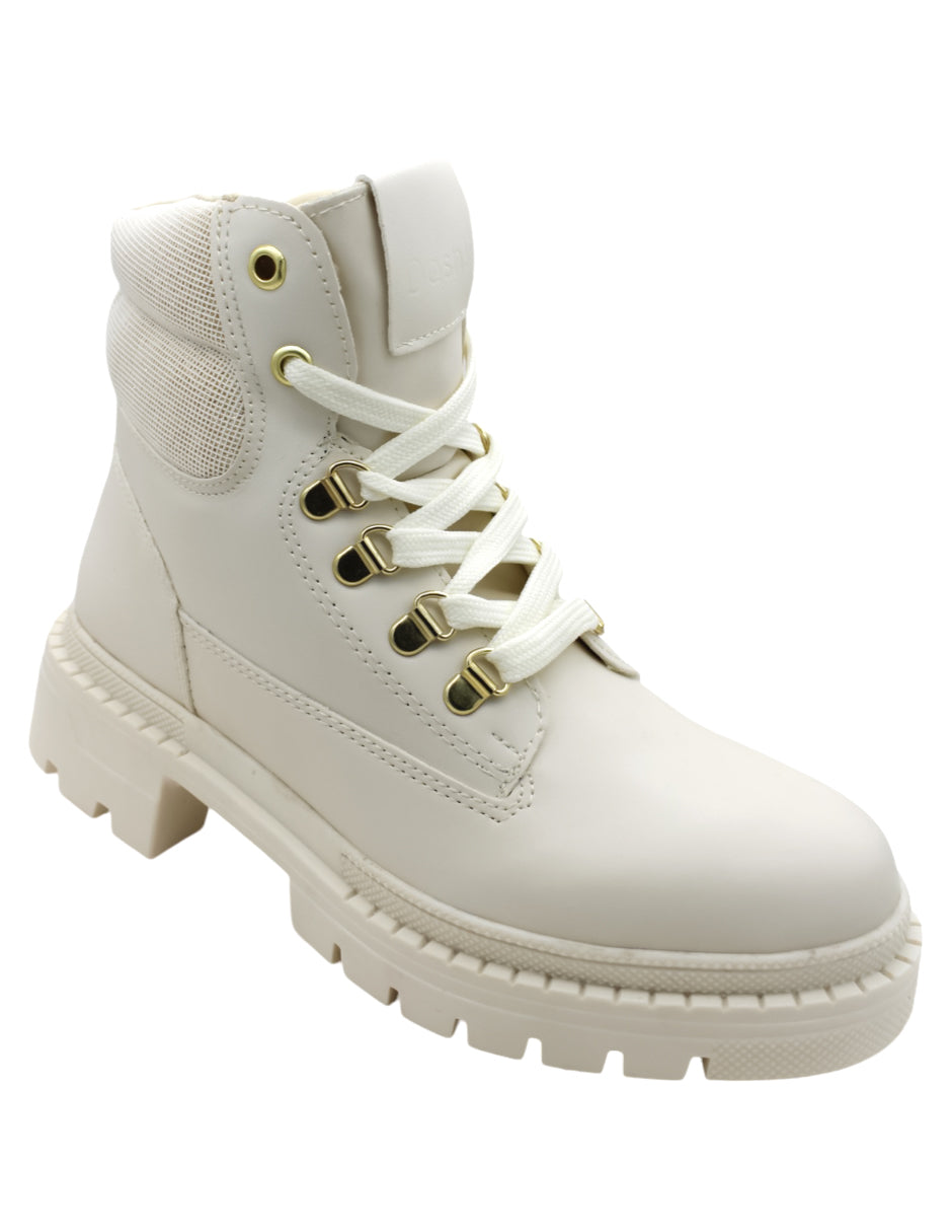 Botas casuales Exterior Piel vegana Color Blanco Para Mujer De RBCOLLECTION