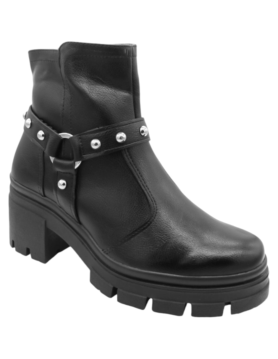 Botas casuales Exterior Piel vegana Color Negro Para Mujer De RBCOLLECTION